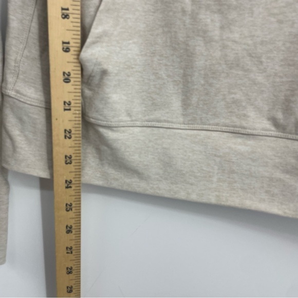 Outdoor Voices Catch Me If You Can Hoodie beige Sz M - Picture 7 of 7